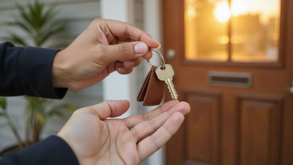 key handoff after closing