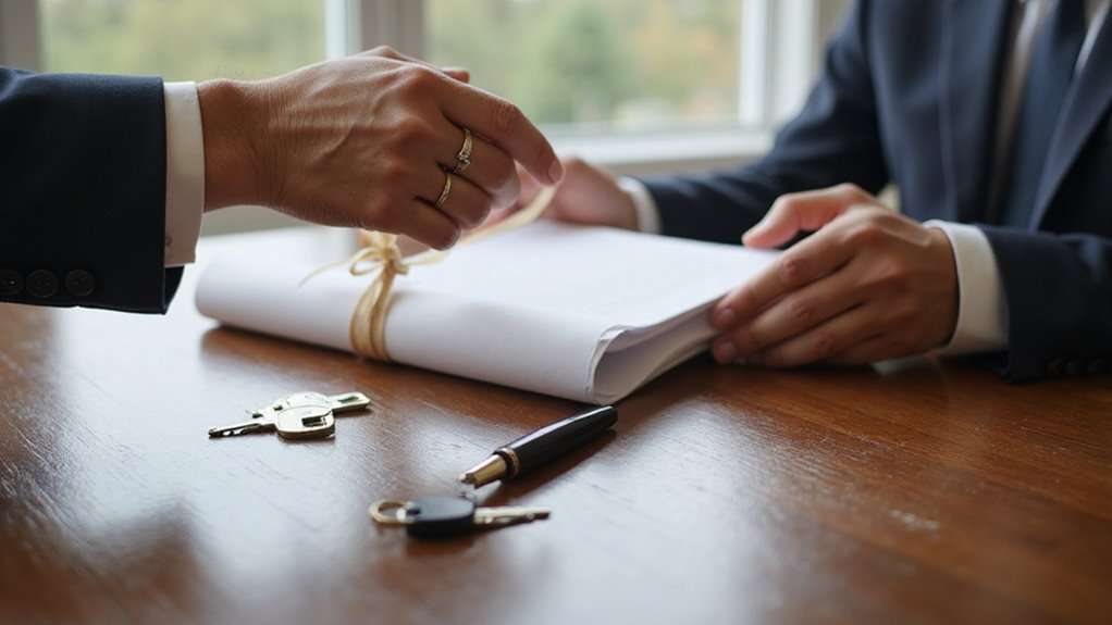 property transfer without guarantees